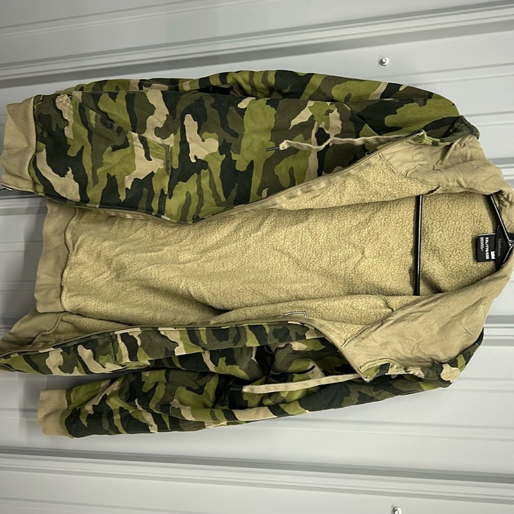 Under Armour zip up camo hoodie